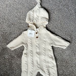 Hanna Andersson Baby Sweater Onesie